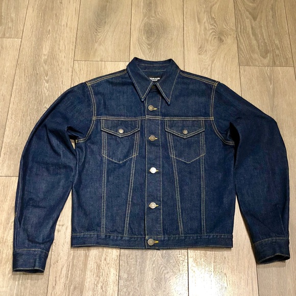 calvin klein raf simons denim jacket